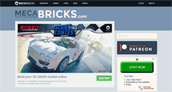 Desktop Screenshot of mecabricks.com